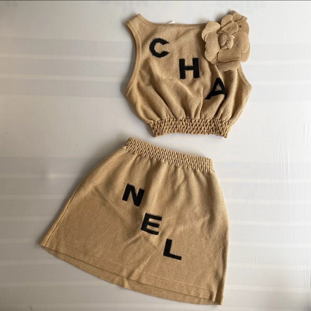 Chanel Coco Beach 2019 Skirt Set